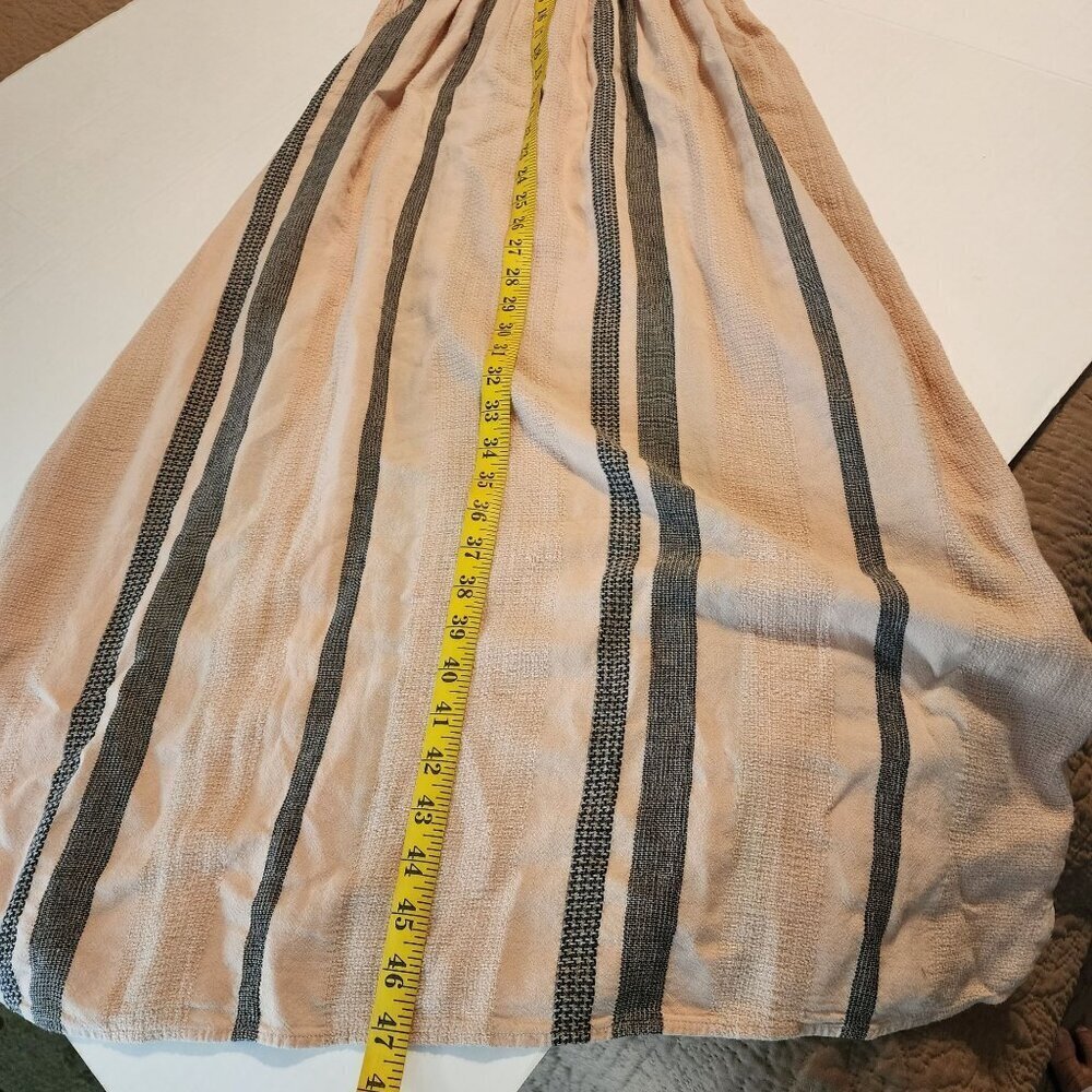 New Anthropologie Cloth & Stone sz S Halter Maxi Dress Linen blend - Picture 10 of 12